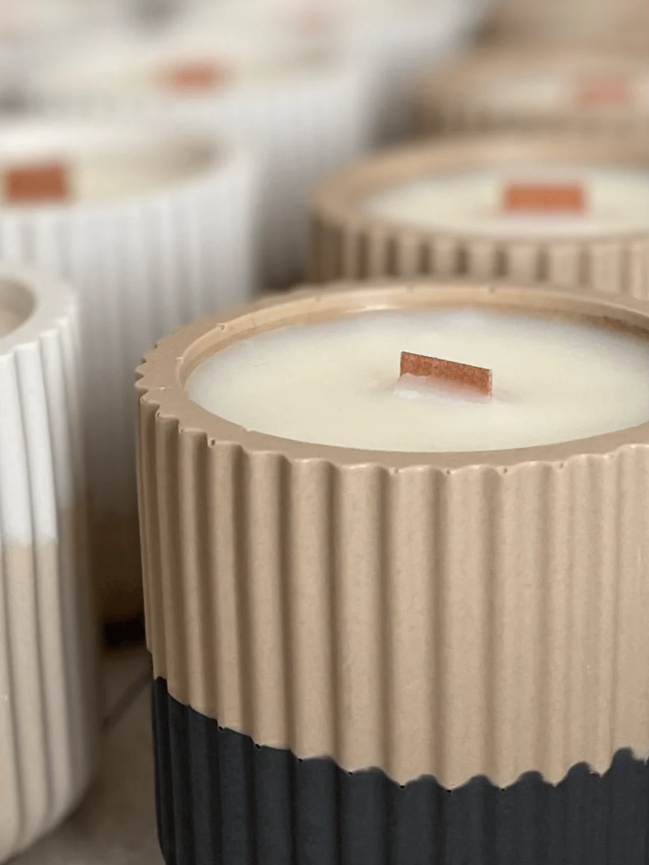 Biscuit Bakery Stoneware Soy Candle – Artisan Sweet Home Fragrance - Image 4