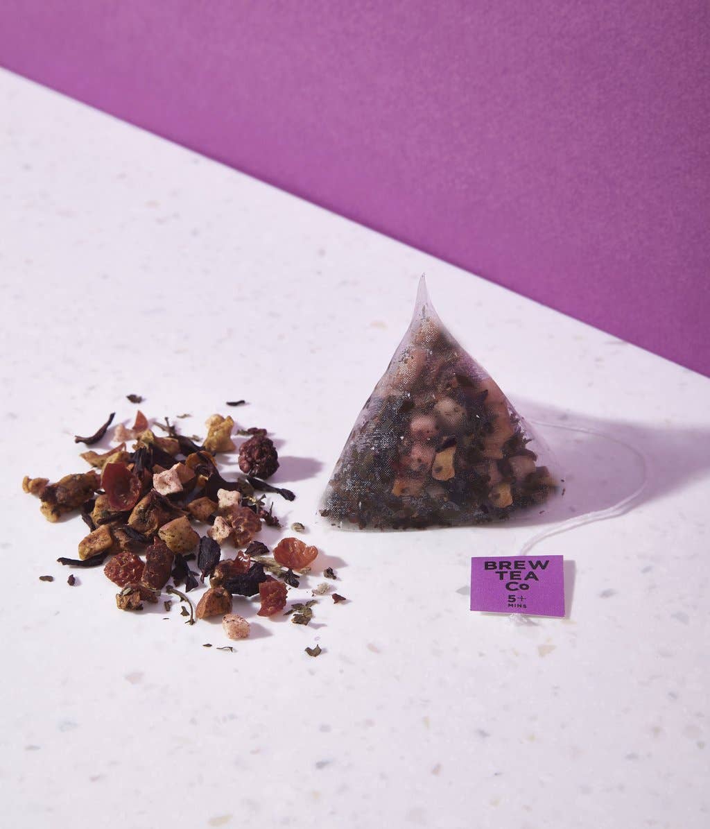Brew Tea Apple & Blackberry Proper Teabags (15 Teabags) - Image 2