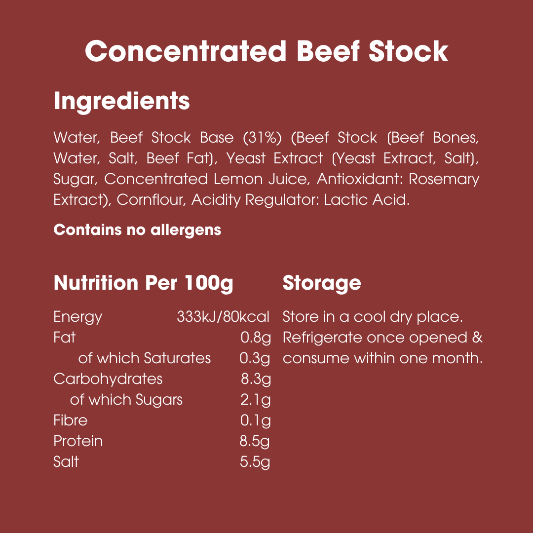 Concentrated Beef Stock 200g – Low FODMAP, Gluten Free & Dairy Free - Image 5