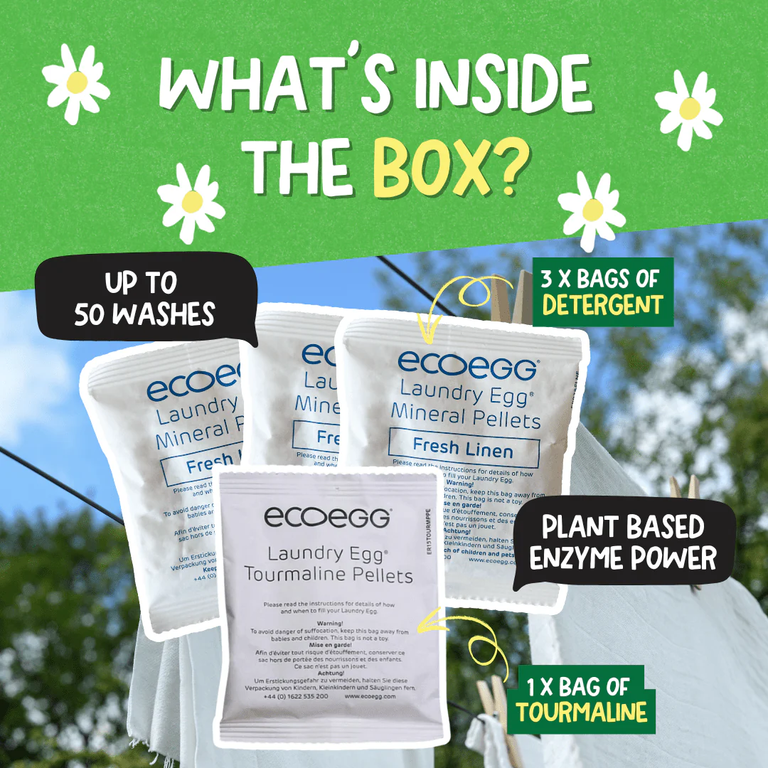 EcoEgg Enzyme Laundry Detergent – Sensitive Skin, Aquatic-Friendly, Vegan Formula - Image 2