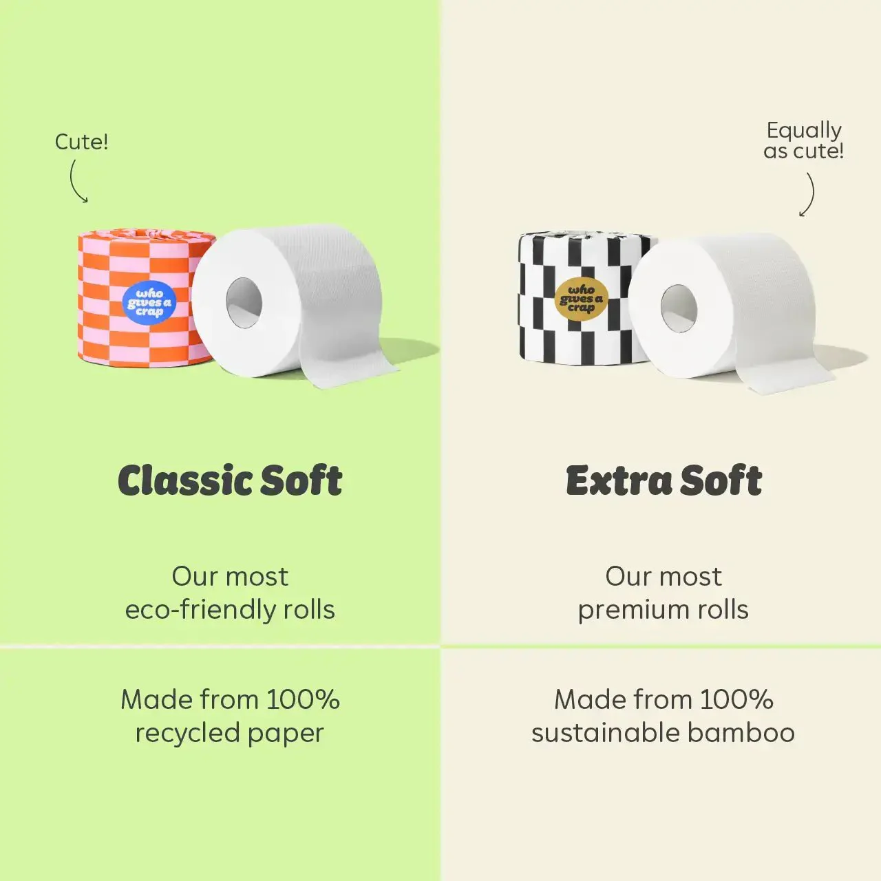 Who Gives A Crap Extra Soft Bamboo Toilet Tissue | 6 Mega Rolls - Image 5