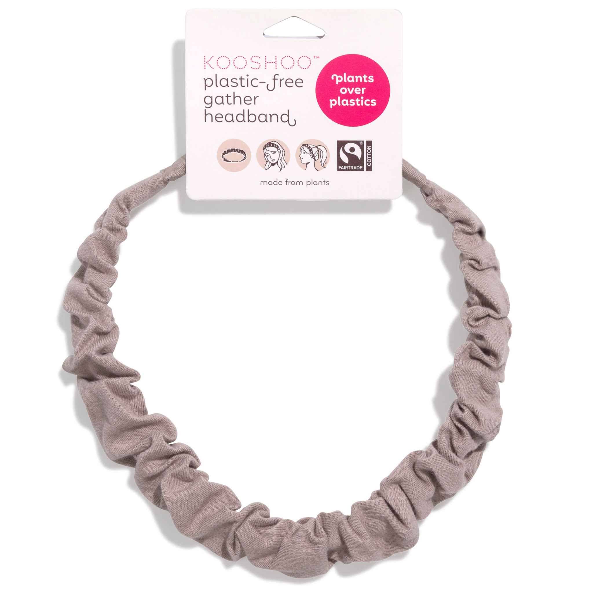 Gather Headband – Organic Plastic-Free Ruched Headband - Image 6