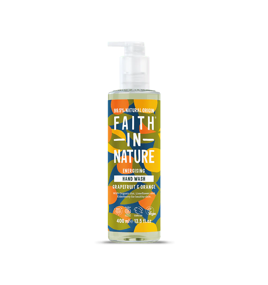 Grapefruit & Orange Hand Wash 400ml – 99.5% Natural Origin