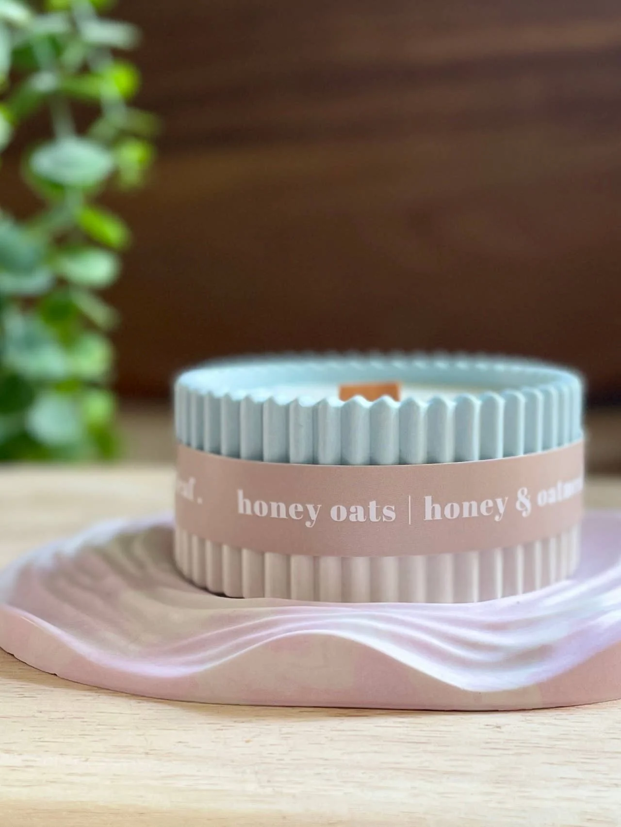 Honey Oats Soy Candle – Sweet and Comforting Home Aroma