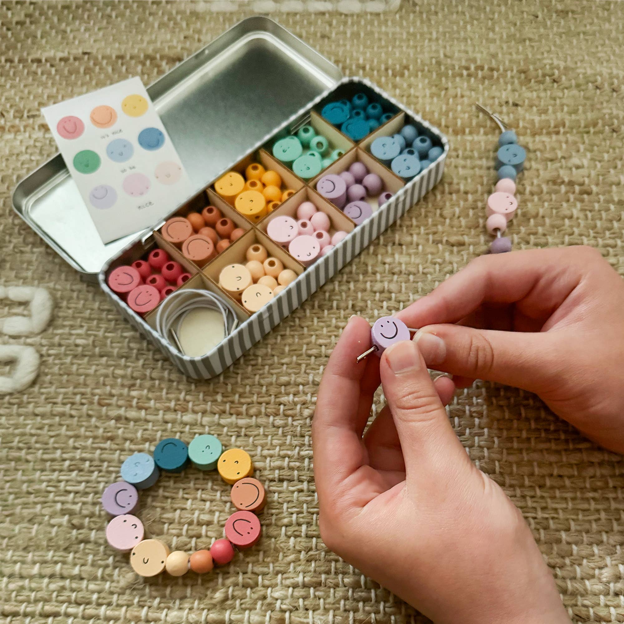 It’s Nice To Be Nice Bracelet Beading Gift Kit for Children - Image 10