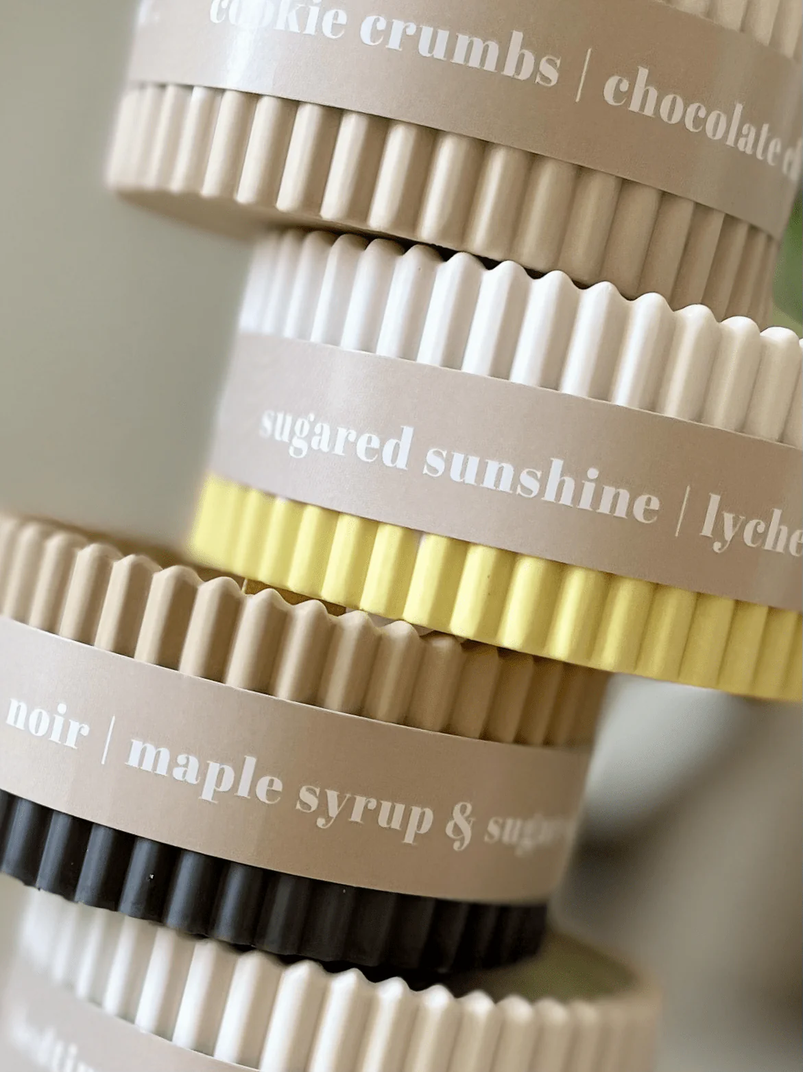 Maple Syrup Stoneware Soy Candle – Rustic Scandi Home Fragrance - Image 6