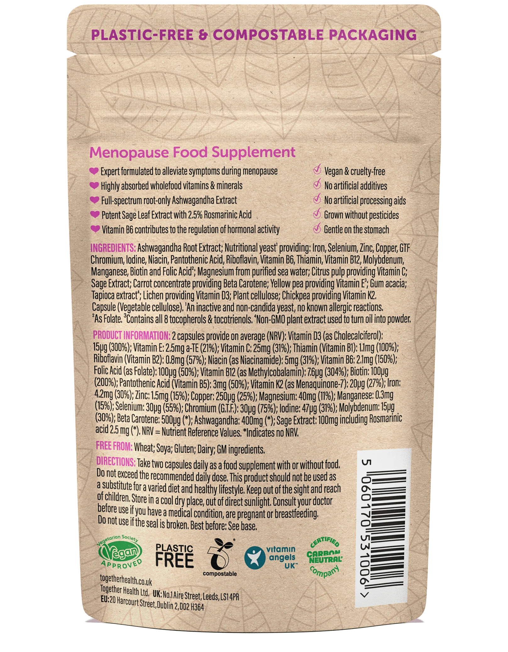 Menopause Supplement – Vitamins and Herbals - Image 2