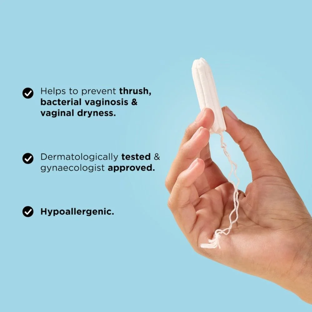 Mooncup Organic Cotton Applicator Tampons Heavy Super+ – 12 Pack Plastic-Free - Image 4