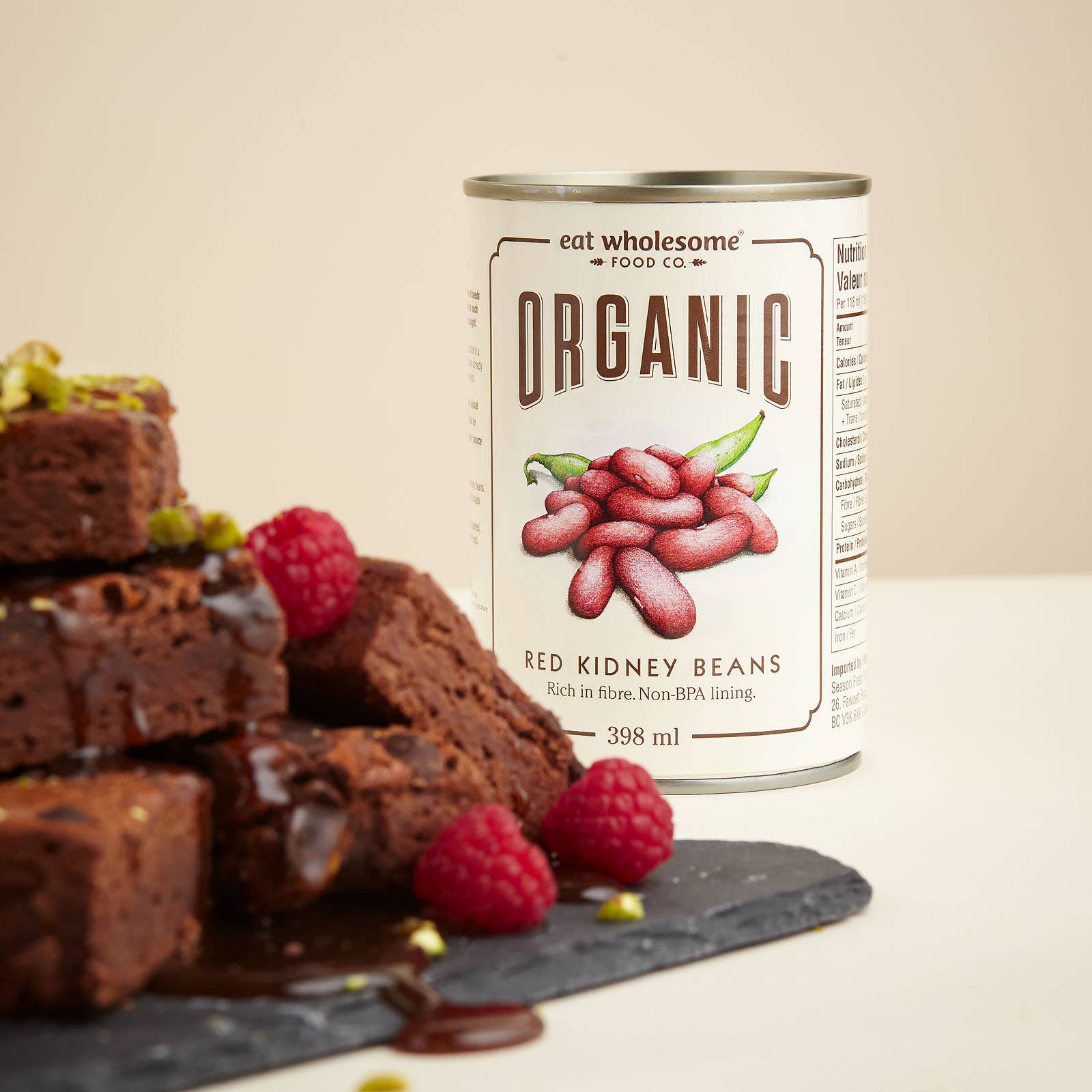Eat Wholesome Organic Red Kidney Beans 400g – No Added Salt - Image 2
