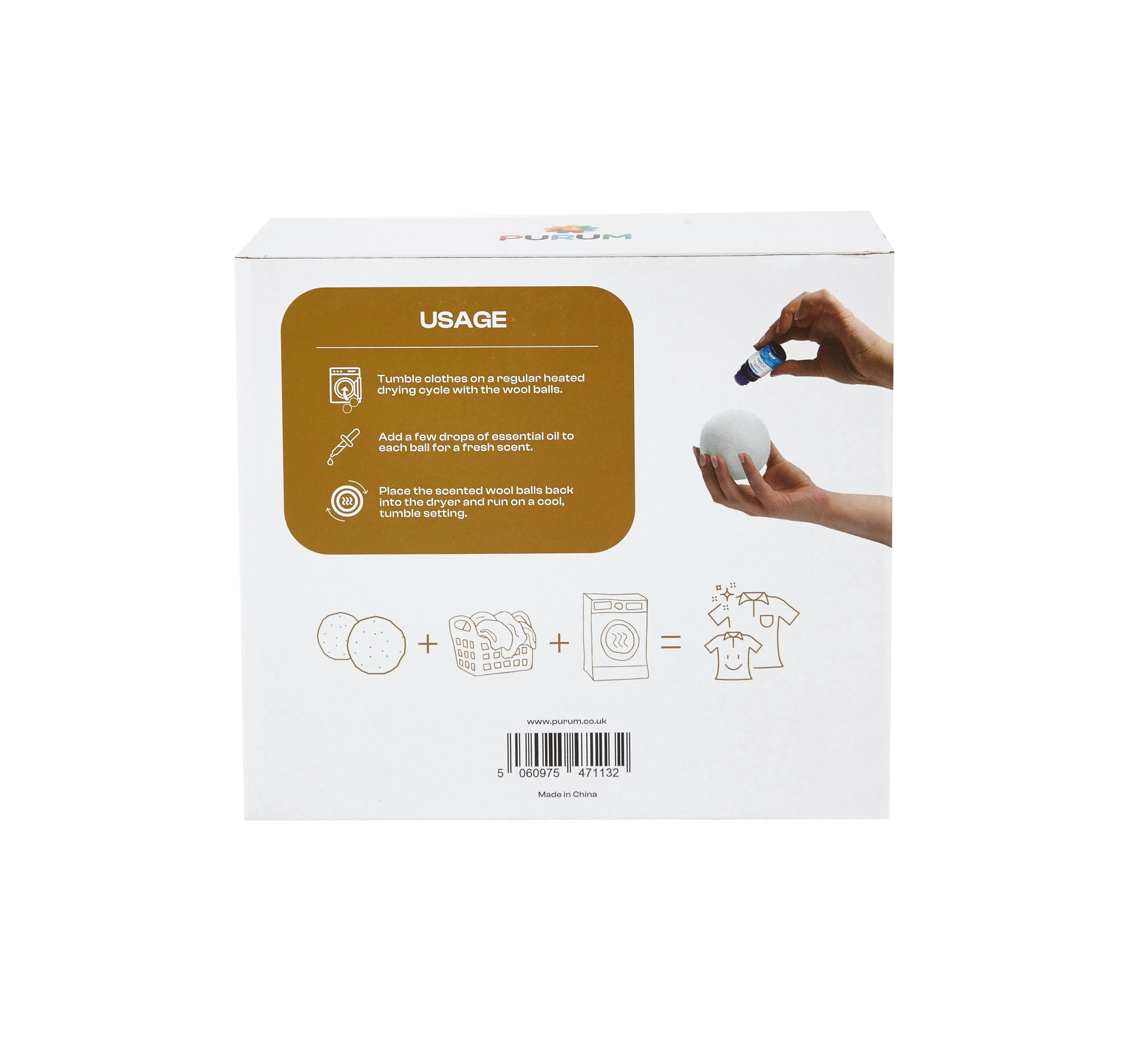 Organic Wool Dryer Balls With Scented Essential Oils - Image 9