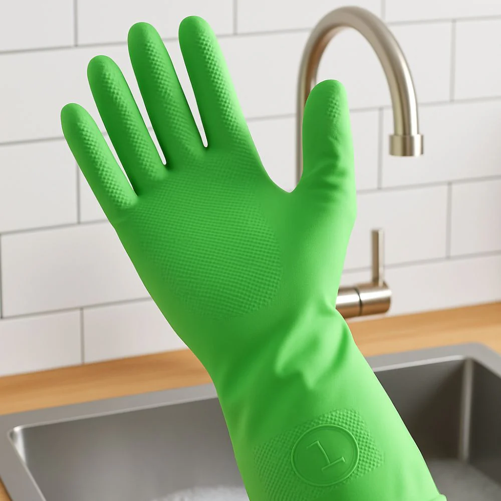 re:gn Natural Latex Rubber Gloves - 4 Pack Bundle - Image 5