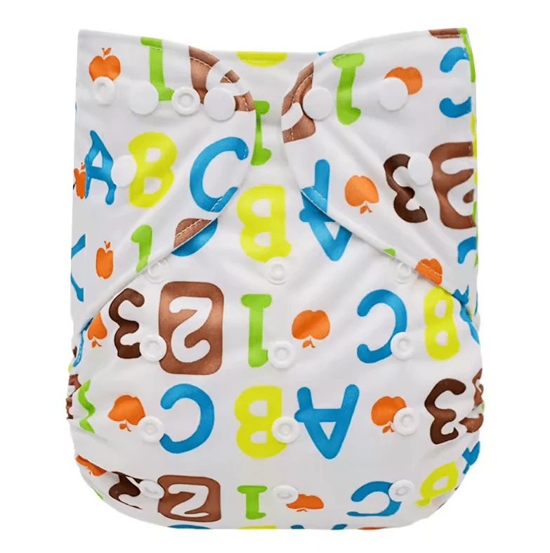 Re:gn Reusable Baby Cloth Nappies With Insert - 4 Pack Bundle – Choice Of Designs - Image 11
