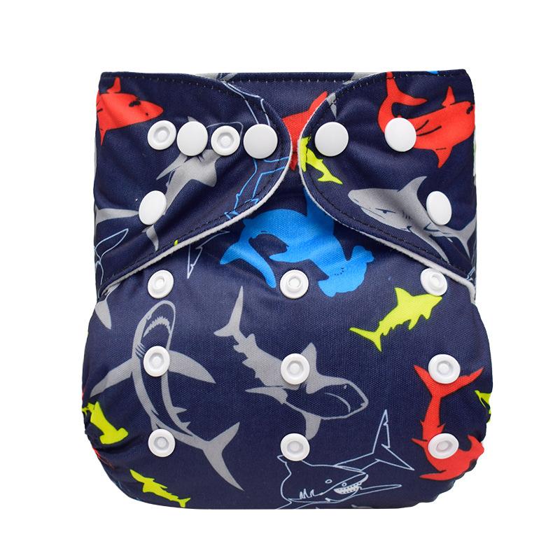 Re:gn Reusable Baby Cloth Nappies With Insert - 4 Pack Bundle – Choice Of Designs - Image 4