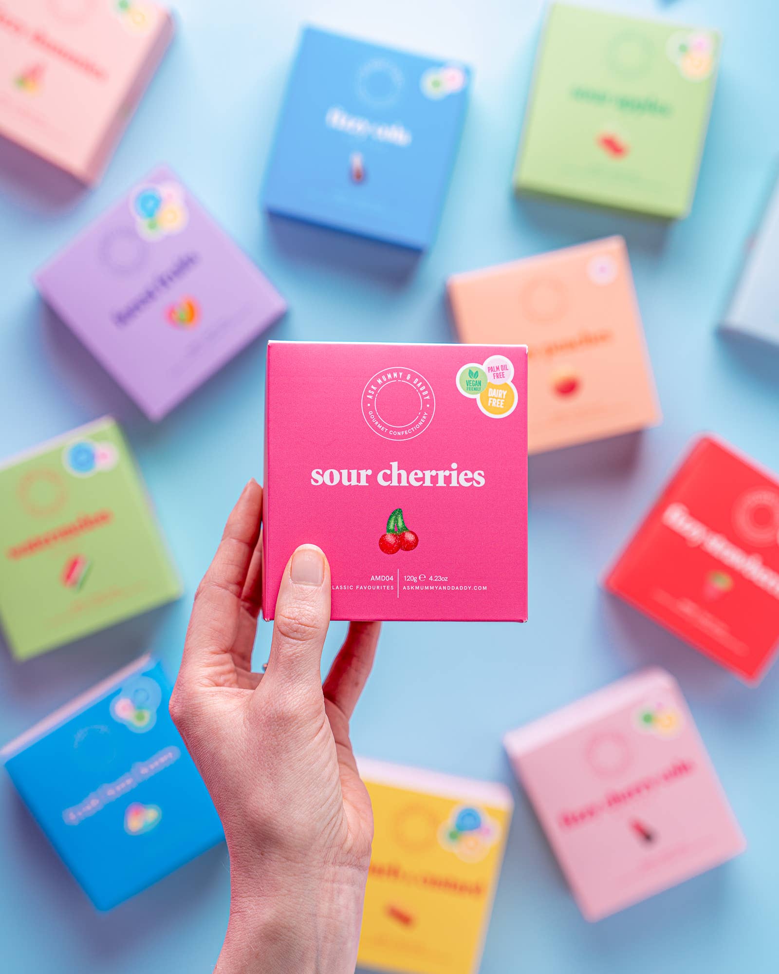 Ask Mummy & Daddy Rhubarb & Custard Gift Box – Rhubarb and Custard Sweets - Image 4