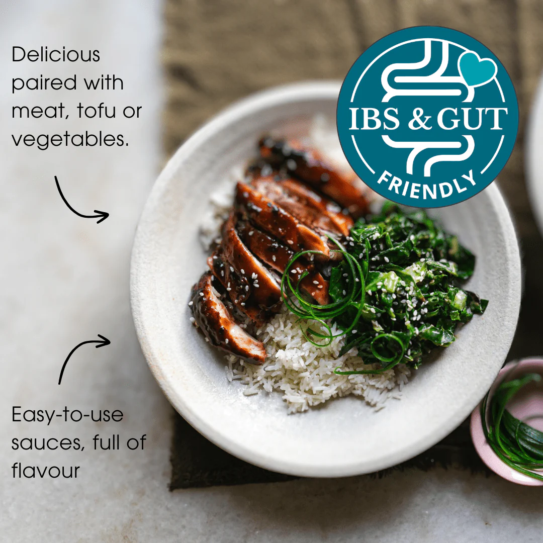 Teriyaki Stir-in Sauce 260g – Gluten Free, Vegan & Low FODMAP Japanese Style Sauce - Image 3
