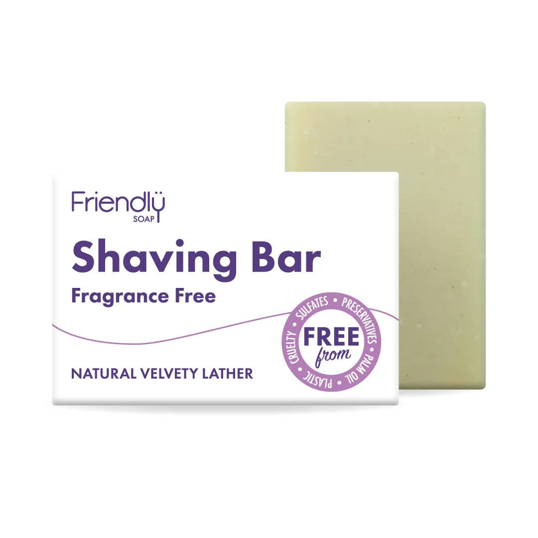 Shaving Soap Bar – Fragrance-Free or Orange & Lavender – Plastic-Free - Image 3