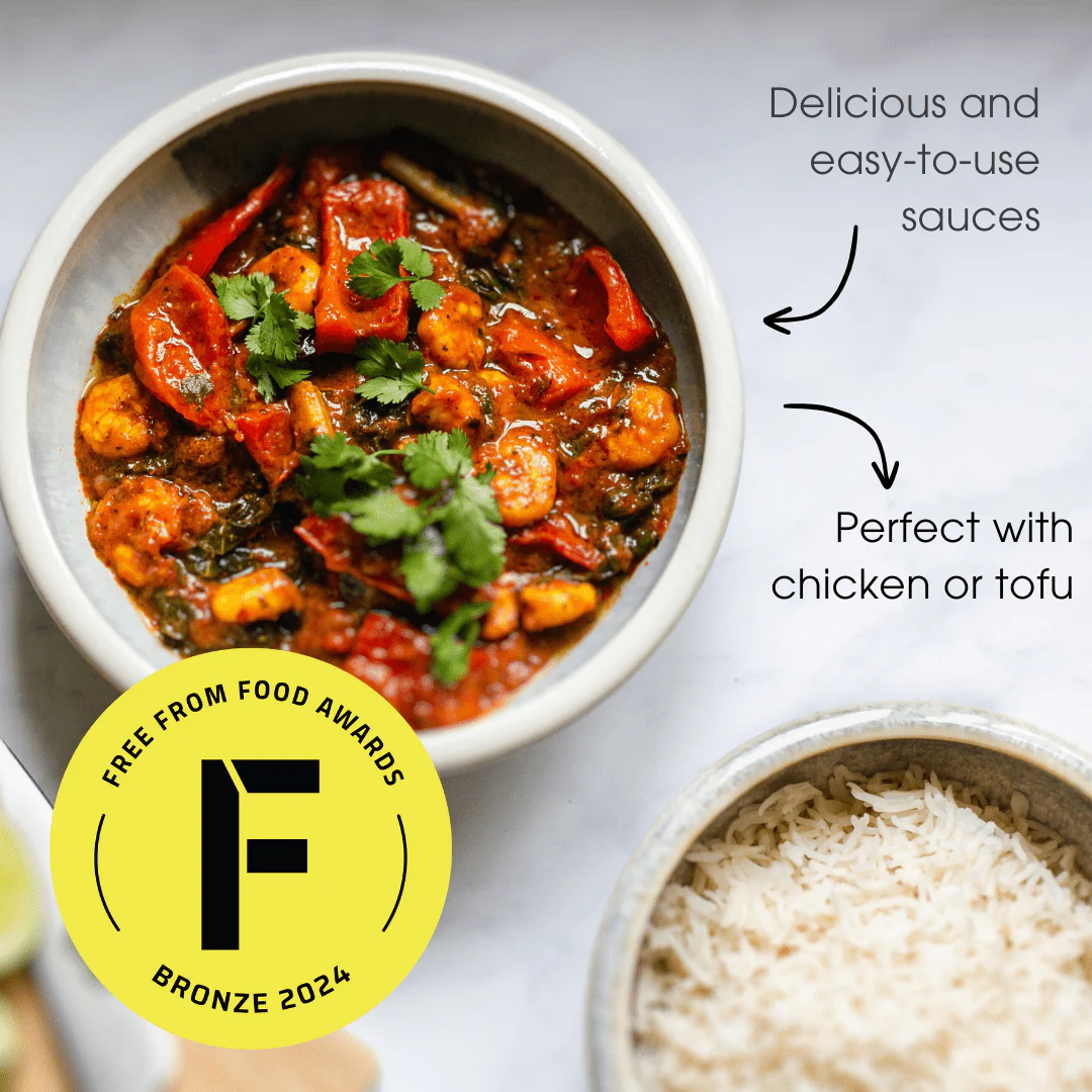 Tikka Masala Stir-in Sauce 260g – Low FODMAP, Gluten Free & Vegan - Image 3